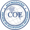 COE accreditation seal