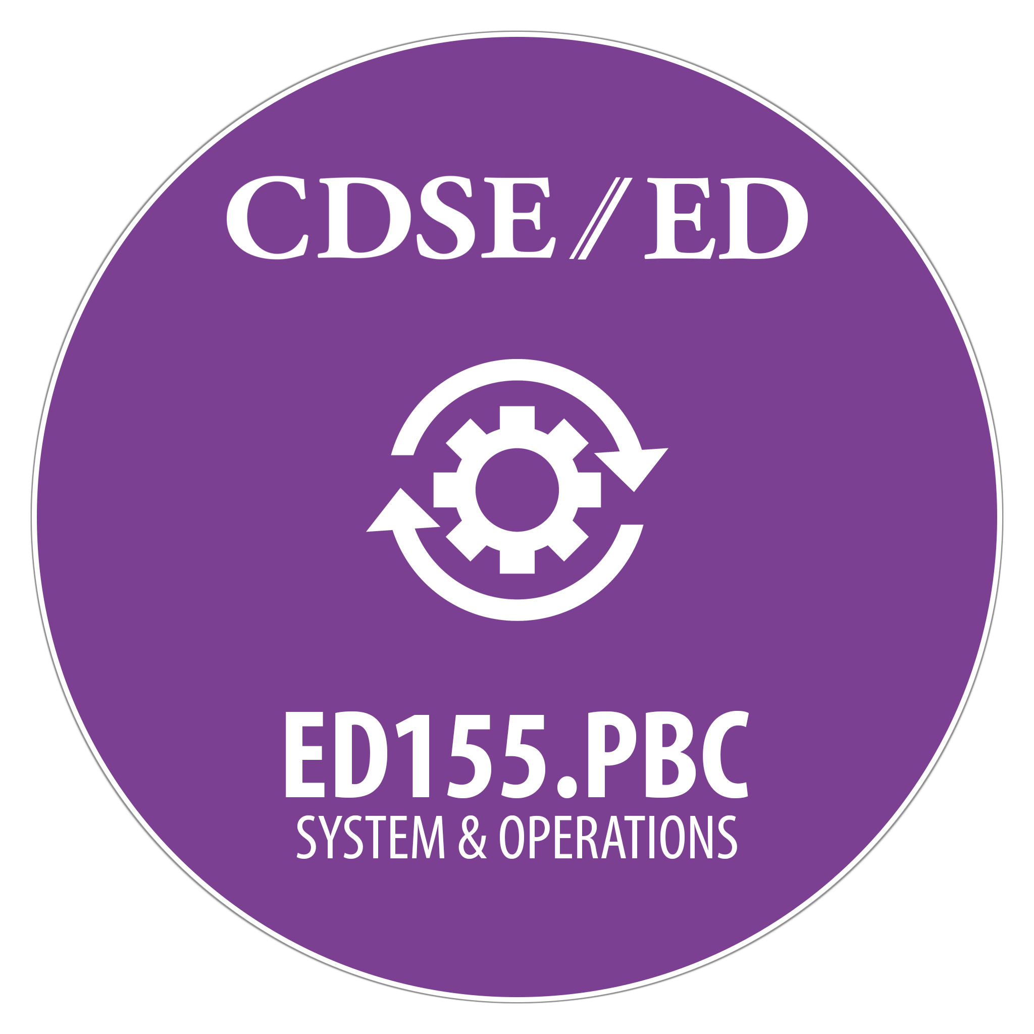 The CDSE Certificate for Systems and Operations Digital Badge