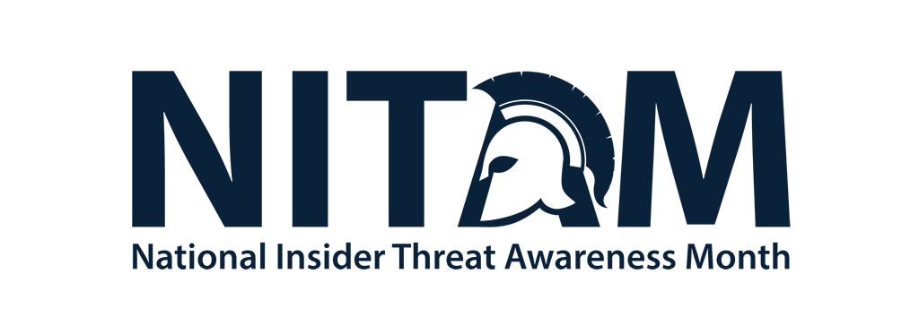 National Insider Threat Awareness Month logo