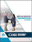 Cover of CDSE 2015 Year End Report