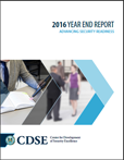 Cover of CDSE 2016 Year End Report