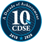 CDSE Anniversary Seal CDSE Anniversary Seal