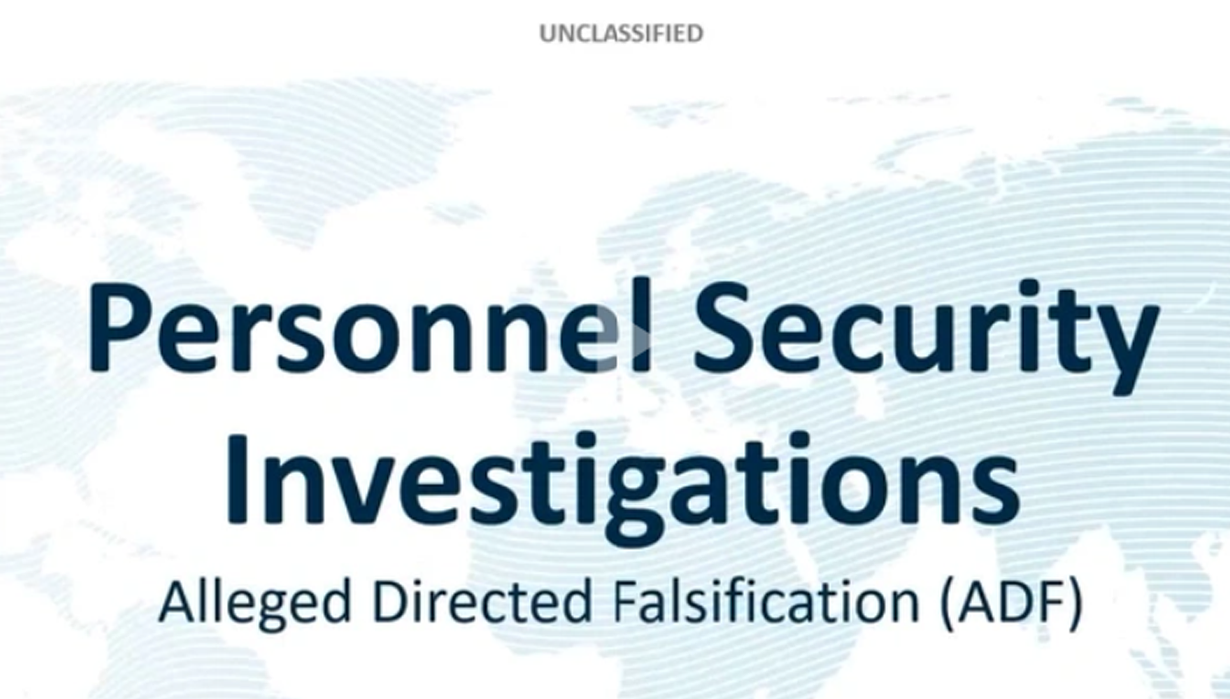 Alleged Directed Falsification Thumbnail